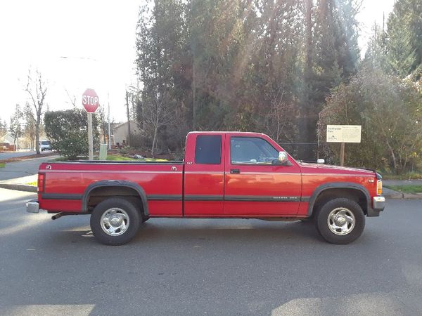 Low Miles 1995 Dodge Dakota 4 X 4 King Cab For Sale In Auburn Wa