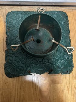 cast iron Christmas tree stand