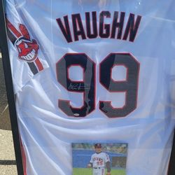 Charlie Sheen Signed Indians Baseball Jersey Major League