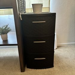 Brown Storage Drawers 