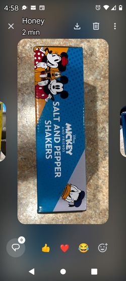 Original Disney Salt And Pepper So 