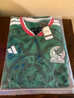 Home version mexico soccer jersey