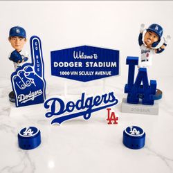Dodgers 3D Prints Package Deal