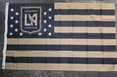 MLS LAFC Los Angeles football club 3x5 flag