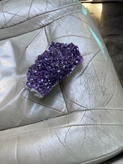 Amethyst crystal purple