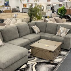 Ashley Sectional With Chaise On Sale Was 2899 Now 1499 