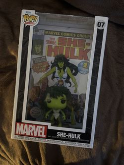 She Hulk Marvel Comic Cover Funko Pop
