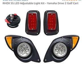 RHOX SS LED Adjustable Light Kit - Yamaha Drive 2 Golf Cart