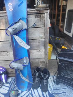 Snowboard set