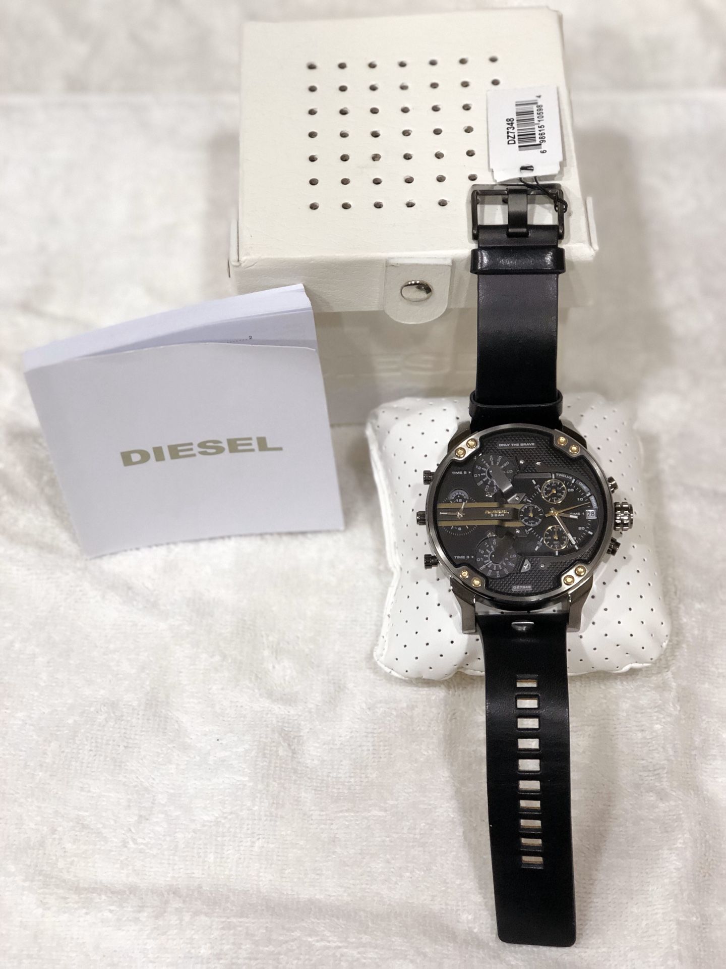 Diesel DZ7348 Mr. Daddy 2.0 Chronograph 57mm Watch $350 Retail!