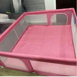 Pink Play Pen