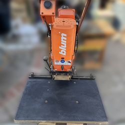 Blum Minipress M Boring and Insertion Machine