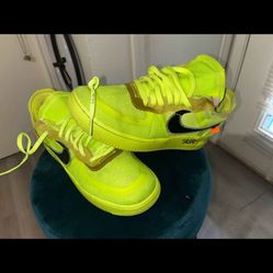 NIKE OFF WHITE  X AIR FORCE 1 LOW VOLT