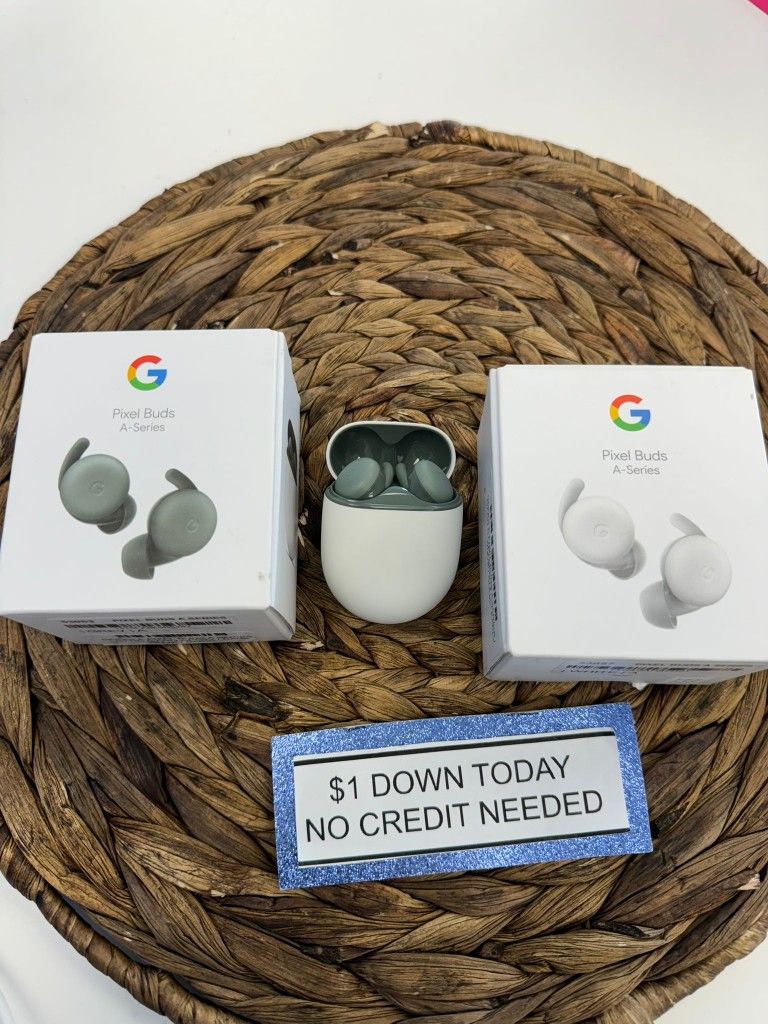 Google Pixel Buds A Series Bluetooth Earbuds - Pay $1 Today To Take It Home And Pay The Rest Later! 