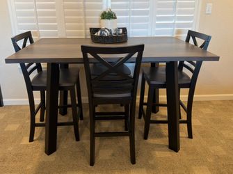 Dining Set counter height 4 chairs