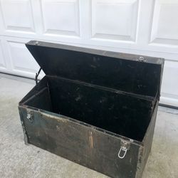 1920’s Passenger Automobile Metal Trunk