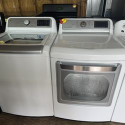 Washing machine and electric dryer sets available with warranty