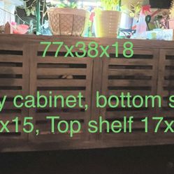 Living Room Credenza (cabinet) (tv Stand)