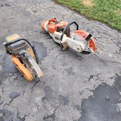 Concrete Saw For Parts Or Fix 