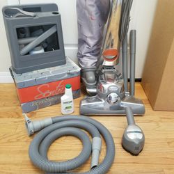 NEW cond KIRBY SENTRIA2 VACUUM WITH COMPLETE ATTACHMENTS. , SHAMPOO    SYSTEM ,ZIP BRUSH  , AMAZING SUCTION  , WORKS EXCELLENT  , IN THE BOX 