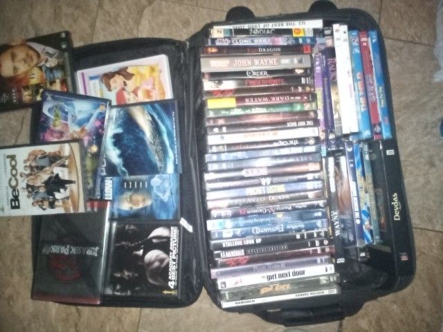 Over 50 DVD Movies