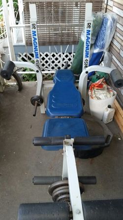 Magnum 450 weight bench sale