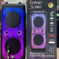 Bluetooth 2x10” Party Speaker