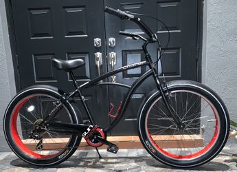 SUN BICYCLE BAJA CRUZ FAT TIRE 26x3.50 MEN S 7 SPEED BEACH CRUISER BIKE for Sale in West Palm Beach FL OfferUp