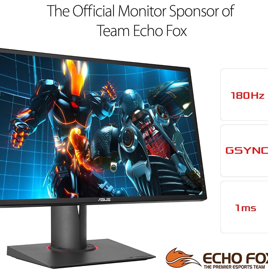 ASUS ROG Swift PG248Q eSports Gaming Monitor 24 FHD (1920 x 1080