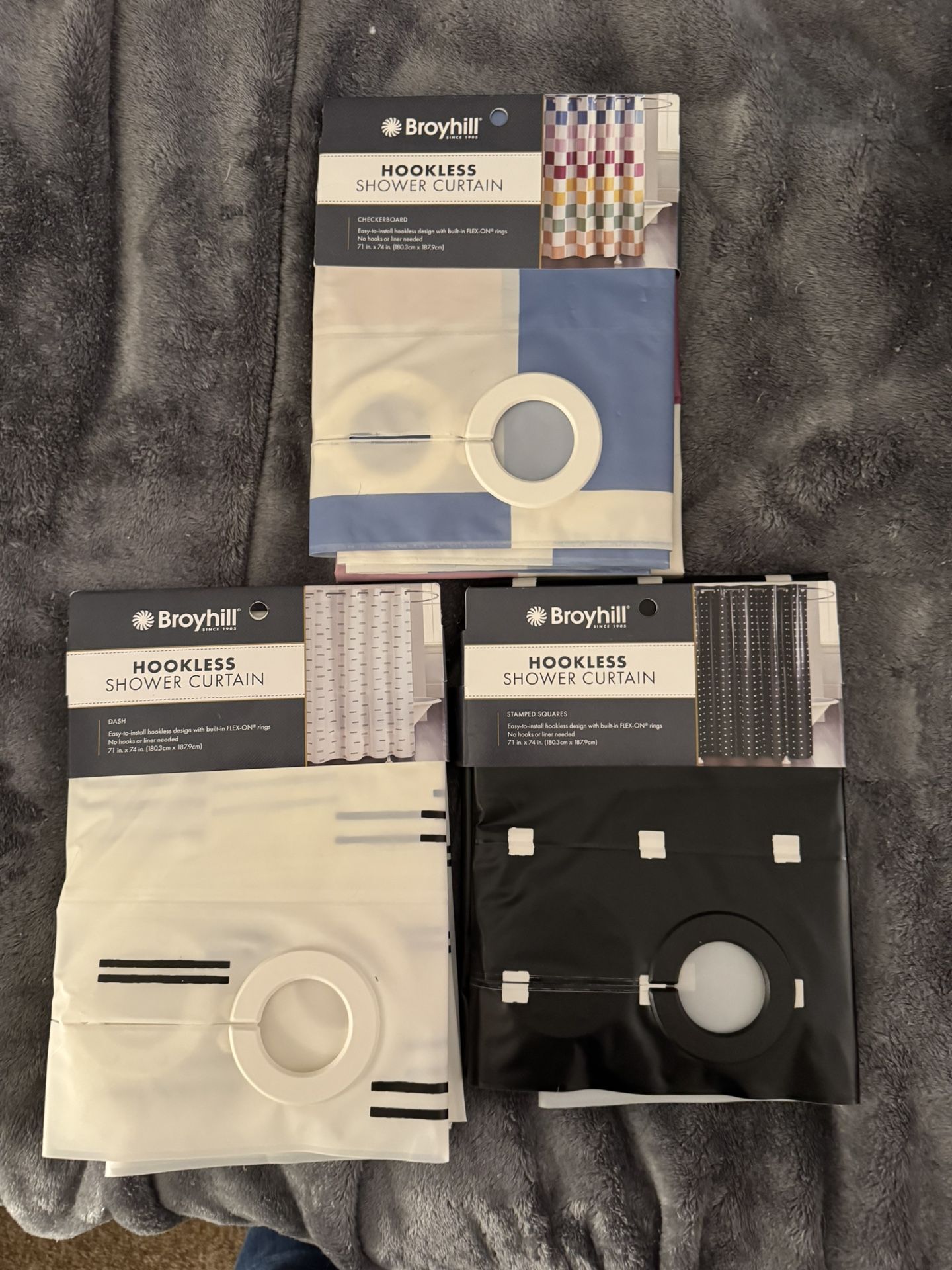 Brand New Shower Curtains