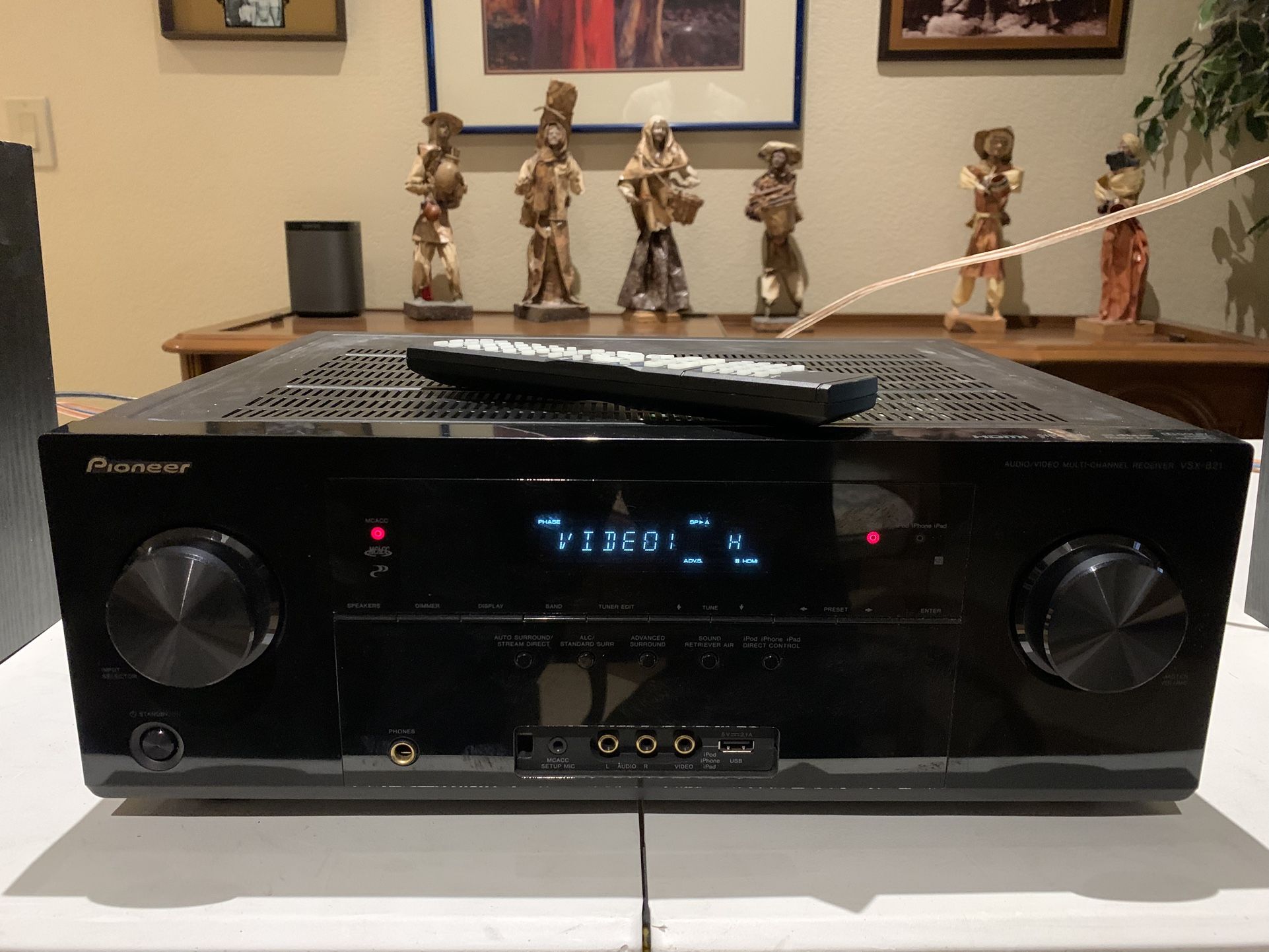 PIONEER AV 5.1 SURROUND RECEIVER (VSX-821)