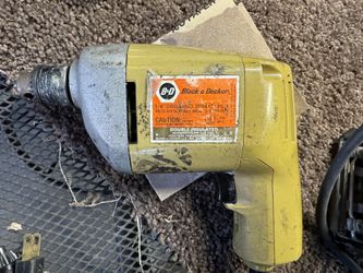Black And Decker Power Drill