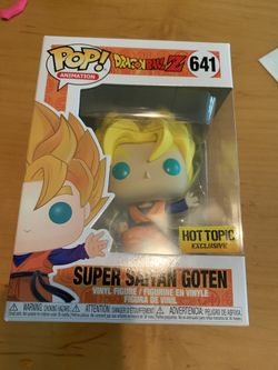 Funko Pop super saiyan goten