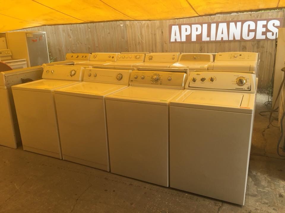 Appliances starting at $119.99 with limited warranty!