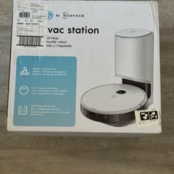 Yeedi by ECOVACS VAC Station, 3-in-1 3000Pa Robot Vacuum, Mop, Self-Empty  Smart Mapping