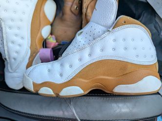 Jordan 13 retro wheat kids size 2Y
