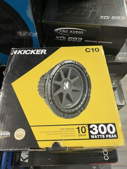 Kicker comp c 10” Subwoofer 