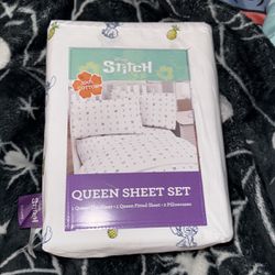 Queen Size Stitch Bed Sheet 