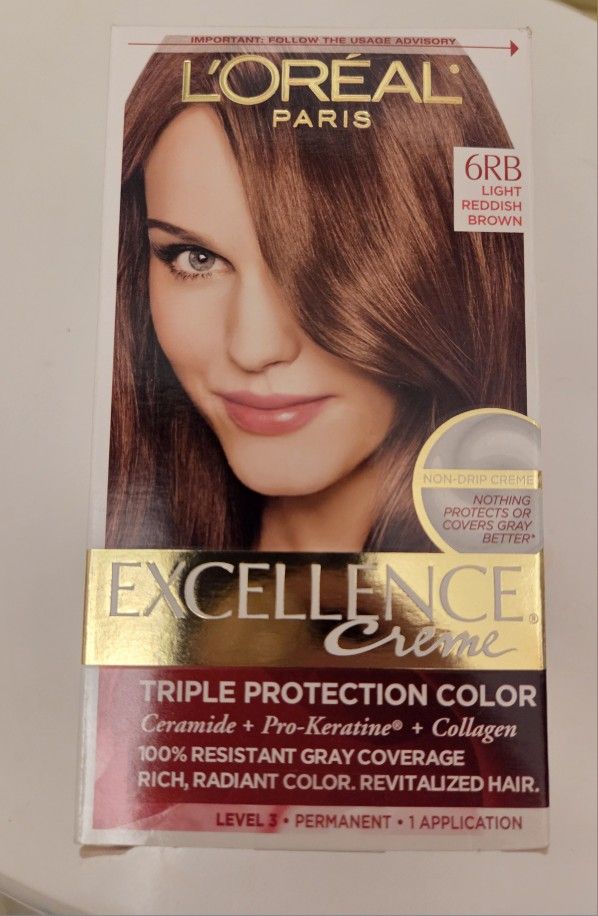 Loreal Paris Excellence Creme 6RB Light Reddish Brown