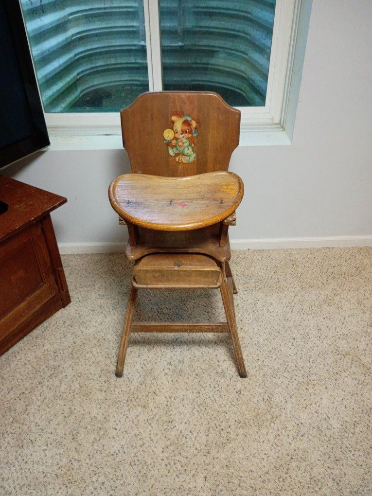 Lehman Antique High Chair