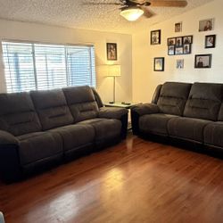 2 Recliner Couches 