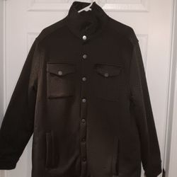 GH. BASS Green Jacket Very Warm W/ Quilted Liner.