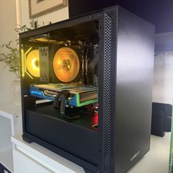 Black Gaming Pc Computer Desktop RX 590 / Ryzen 5 2600X