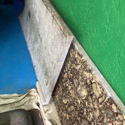 Two pieces of granite