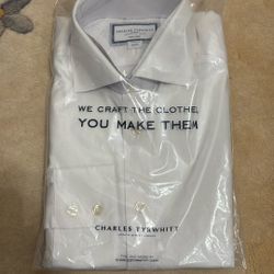 Charles tyrwhitt White Dress Shirt Non Iron 