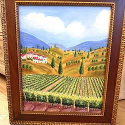 Framed Paintings, Original Oil on Canvas