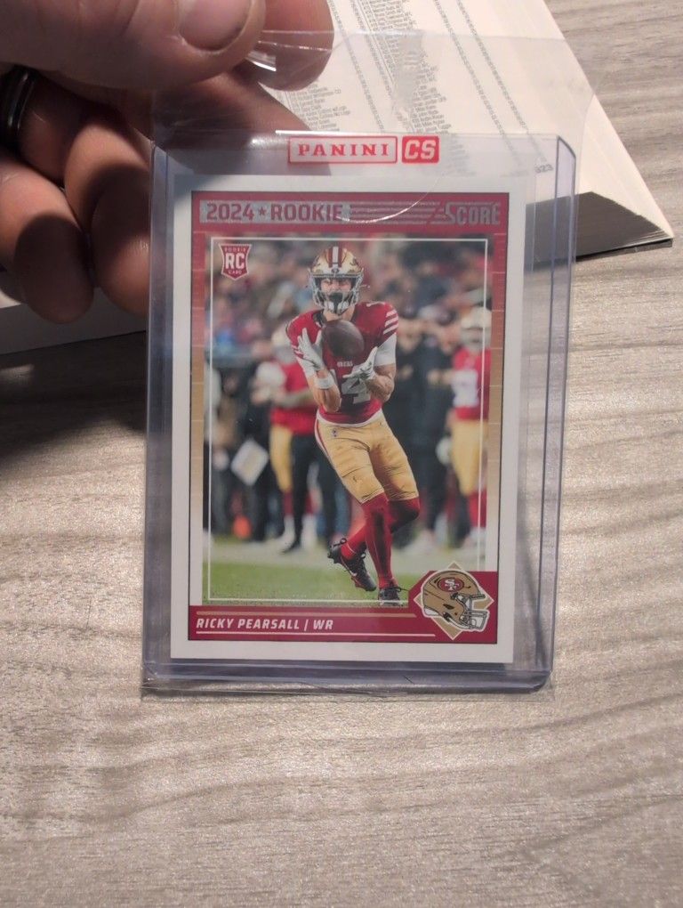 Ricky Pearsall Rookie Panini Redemption Card