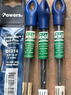 Masonry drill bits
