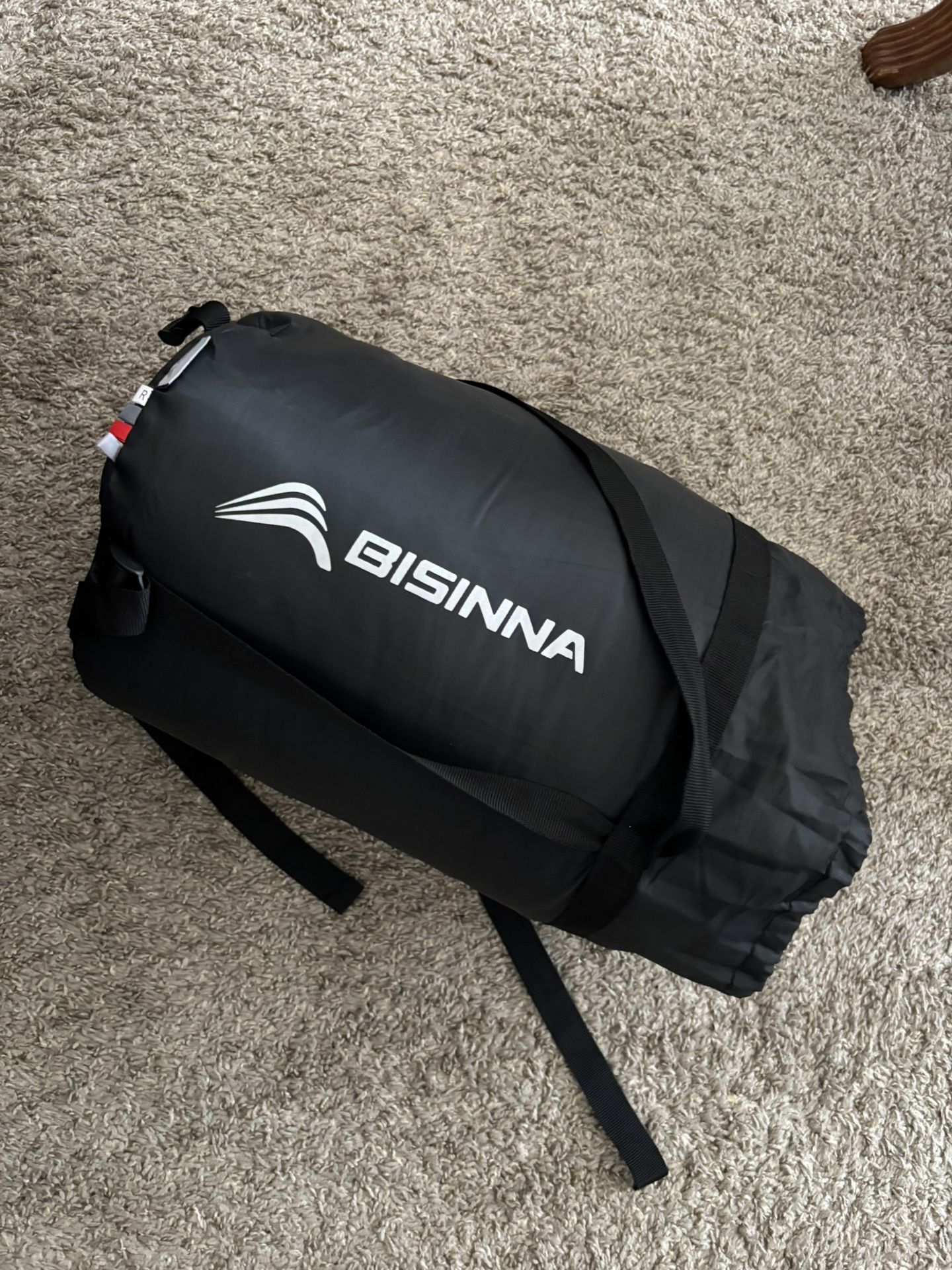 Envelope sleeping Bisinna Xinlian Envelope Sleeping Bag BSW-SL010 (190+30)*80cm Gray & Red 1.9kg