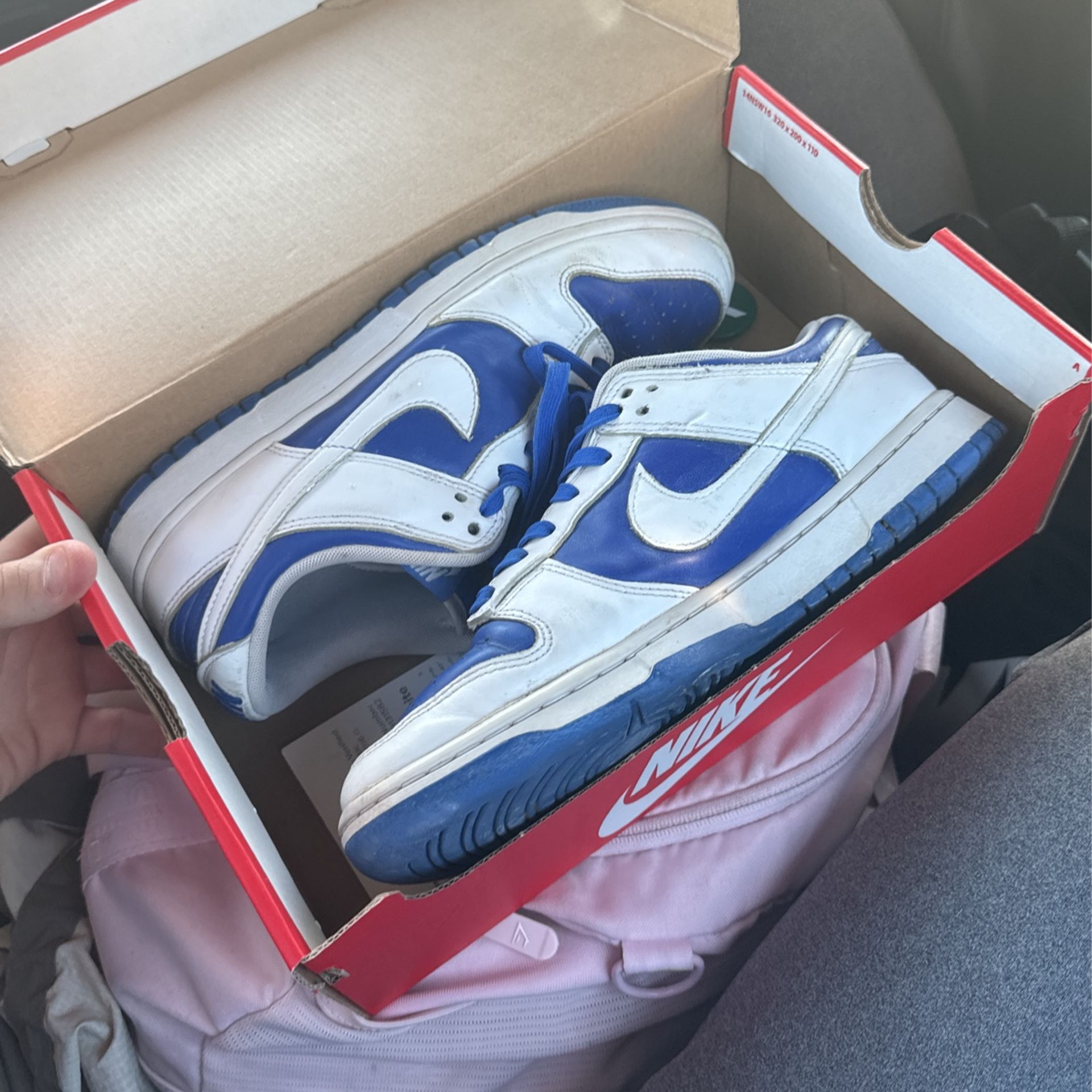 nike dunk low racer blue 9.5